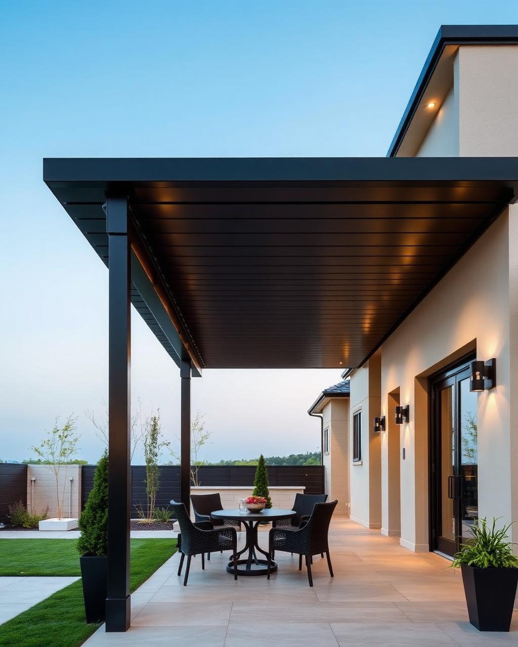 Louvered Pergola — Onyx